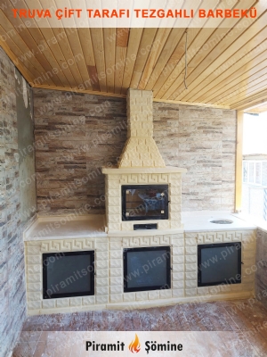 Truva Çift Tarafı Tezgahlı Barbekü - Kaliteli Ürün + Hızlı Kurulum + Doğru Seçim